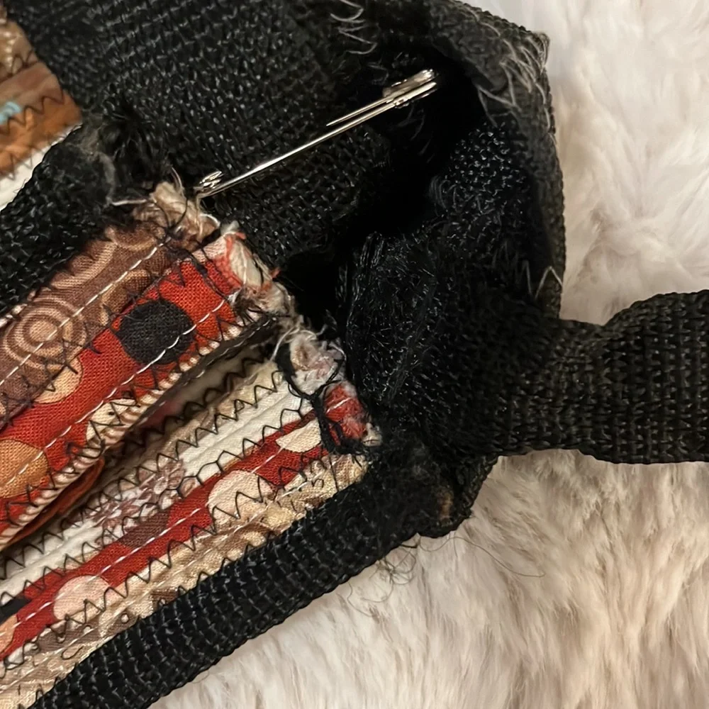 Hand Crafted Patchwork Rug Laptop Computer Tote